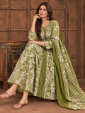 Vanya Bloom Front-Slit Anarkali Set