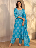 Medallion Story Three-Piece Kurta Set