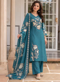 Statement Bloom Three-Piece Kurta Set