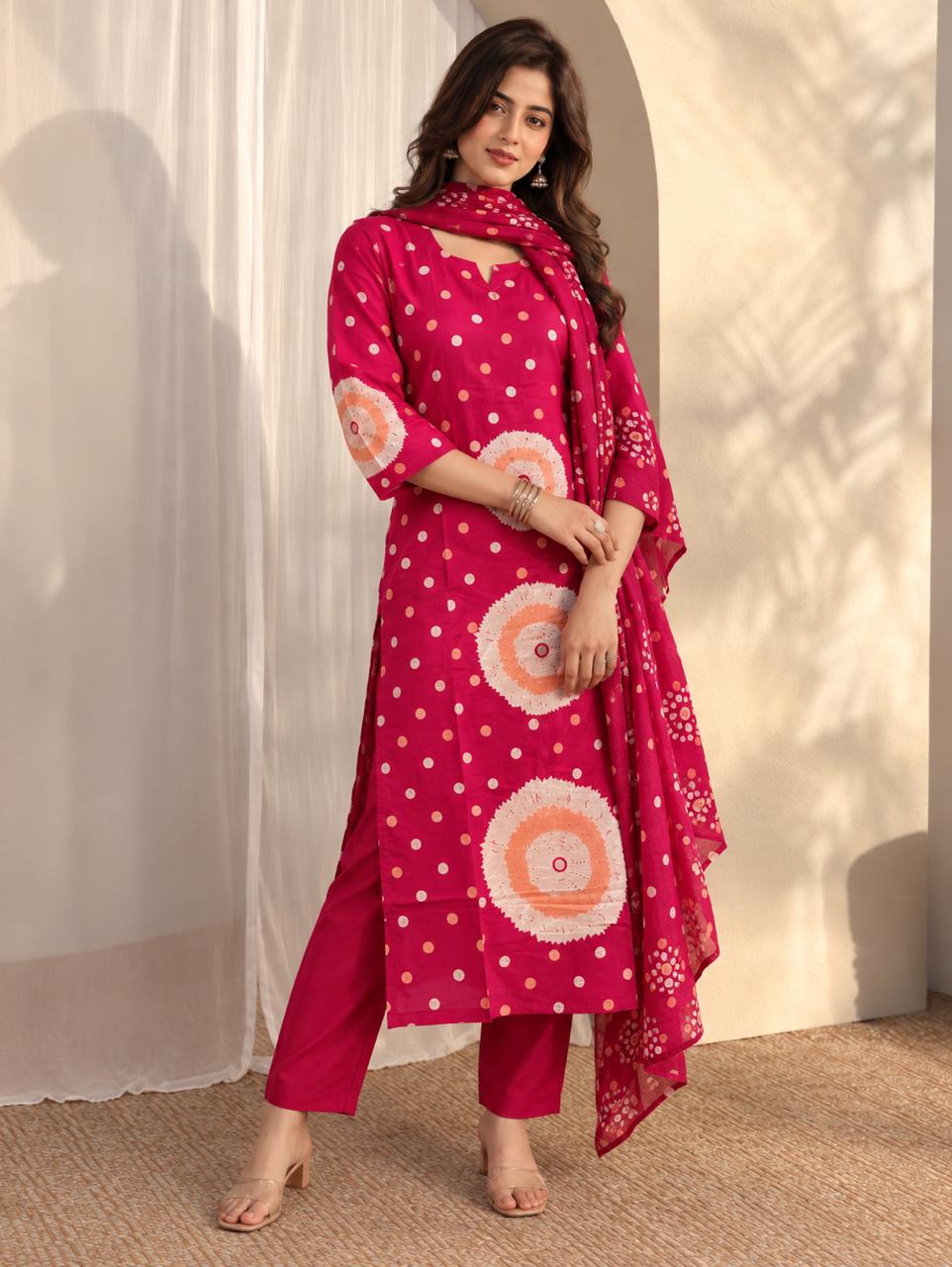 Circle of Grace Three-Piece Kurta Set