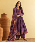Noor-e-Zar Printed Anarkali Set