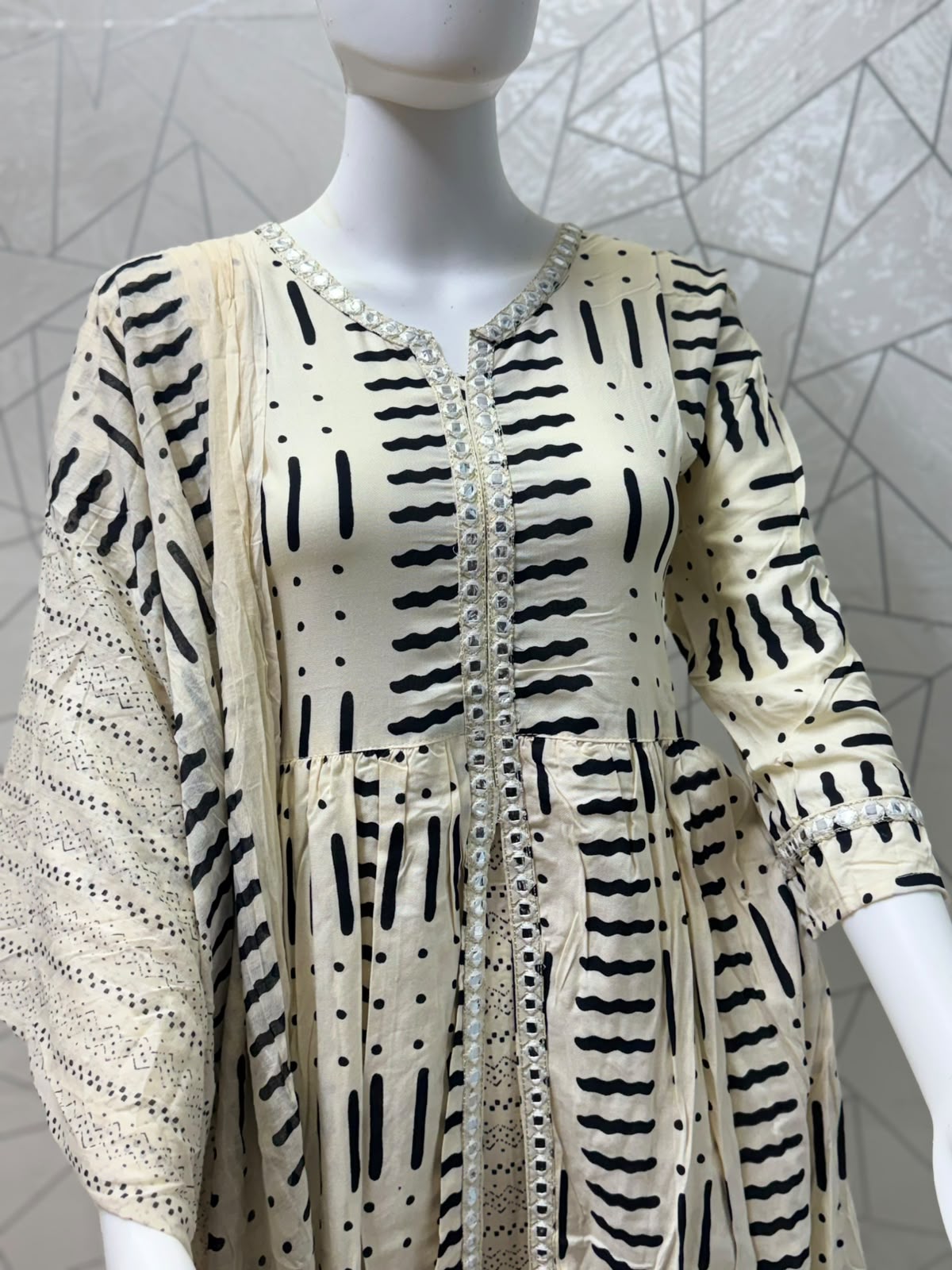 Sahar Front-Slit Anarkali Set