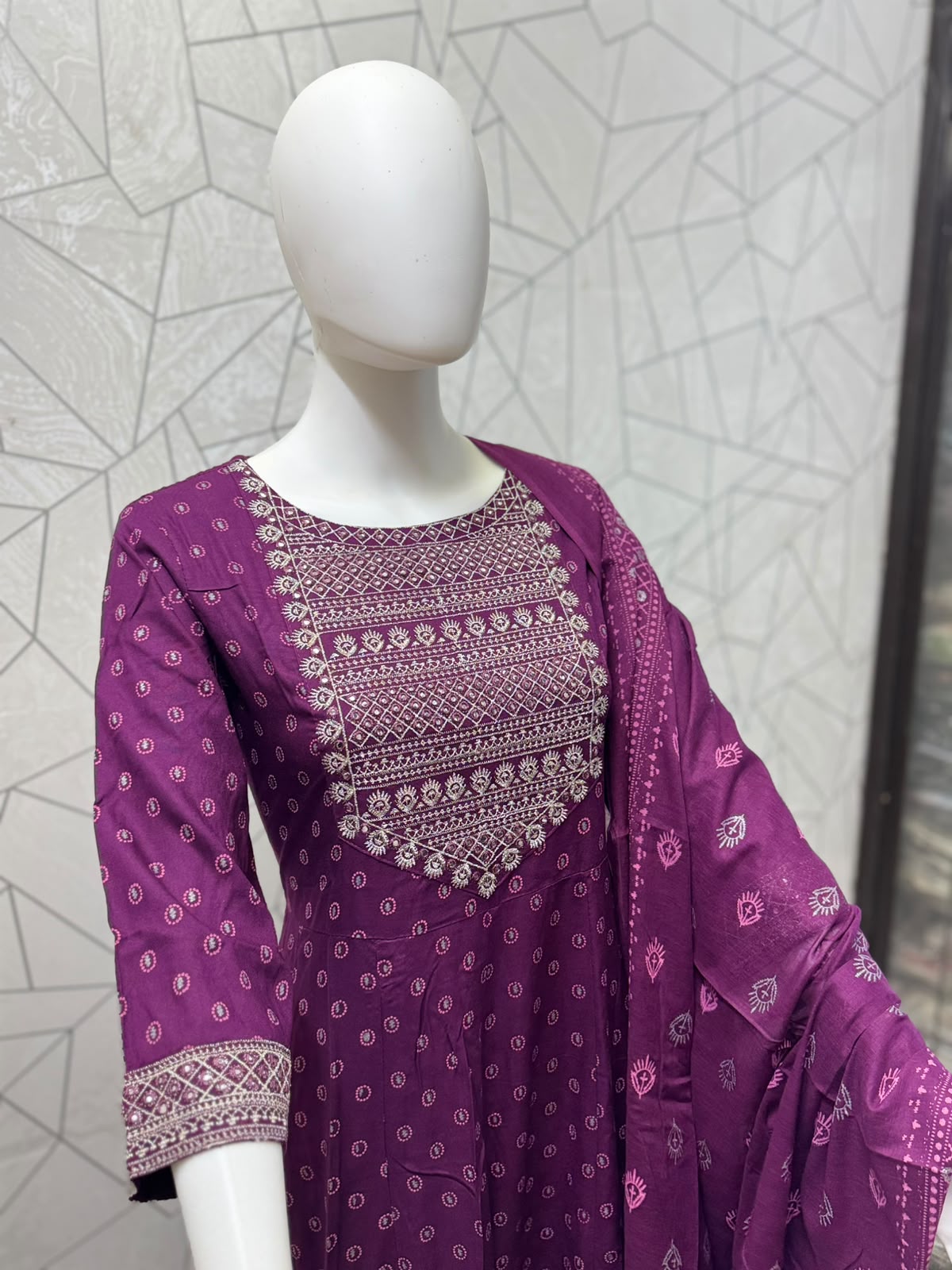 Zareen Signature Anarkali Set