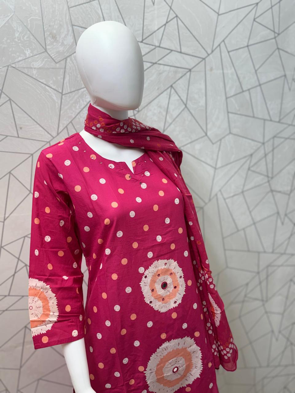 Circle of Grace Three-Piece Kurta Set